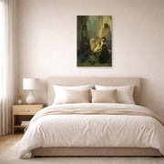 Gustave Dore - La Siesta, Memory of Spain - Gustave Dore La Siesta Memory of Spain poster print lifestyle bedroom unframed