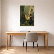 Gustave Dore - La Siesta, Memory of Spain - Gustave Dore La Siesta Memory of Spain poster print lifestyle office unframed