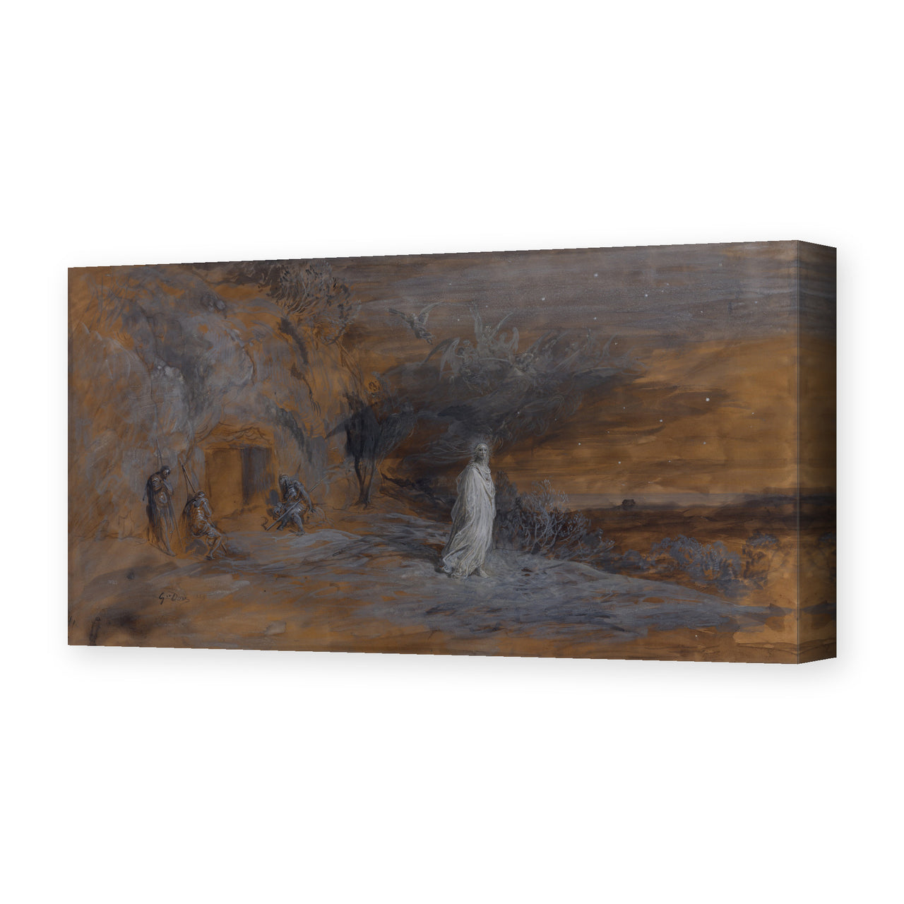 Gustave Dore - Le Christ Sortant Du Tombeau - gallery wrap hero