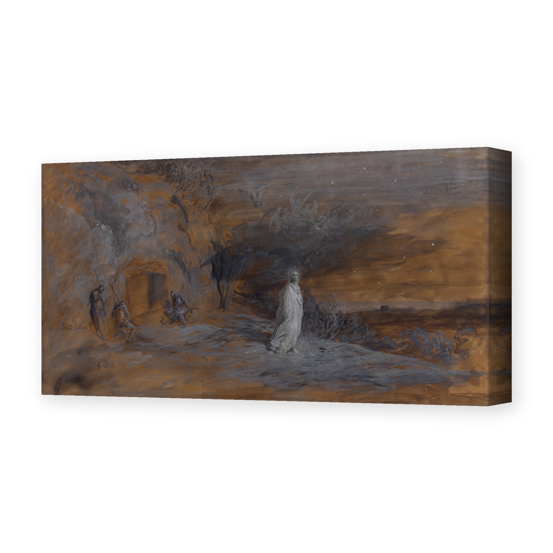 Gustave Dore - Le Christ Sortant Du Tombeau - gallery wrap hero