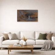 Gustave Dore - Le Christ Sortant Du Tombeau - gallery wrap lifestyle living room 2