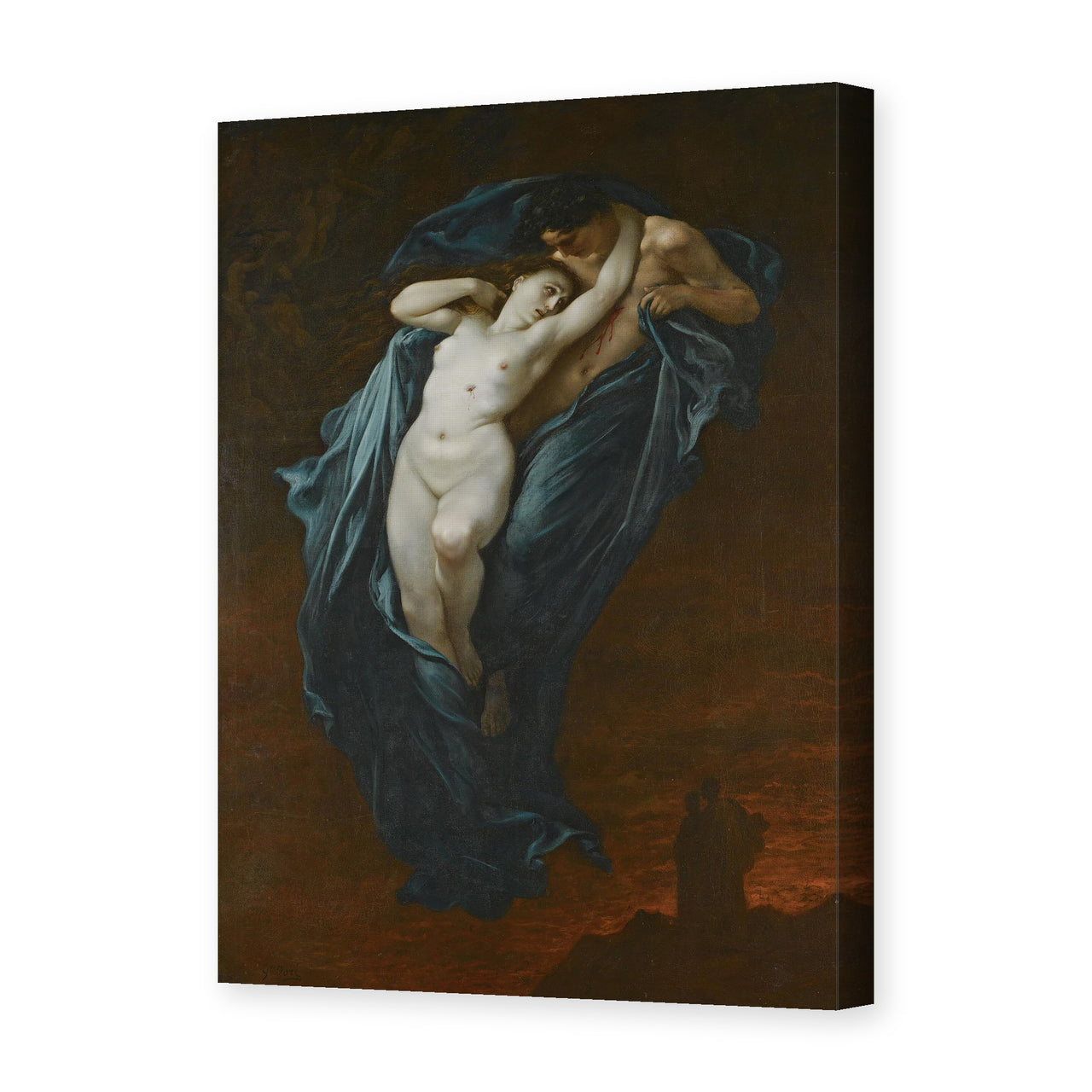 Gustave Dore - Paolo and Francesca Da Rimin - gallery wrap hero