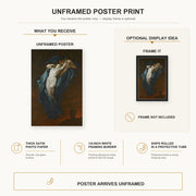 Gustave Dore - Paolo and Francesca Da Rimin - poster print combined product and display infographic