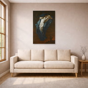 Gustave Dore - Paolo and Francesca Da Rimin - poster print lifestyle living room 1 unframed