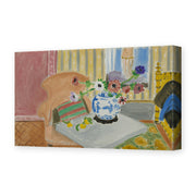 Henri Matisse's Anemones & Chinese Vase painting reproduced as a gallery-wrapped canvas print