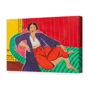 Henri Matisse's Elmyr De Hory-odalisque painting reproduced as a gallery-wrapped canvas print