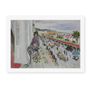 Henri Matisse's Festival of Flowers painting reproduced as a rolled canvas print