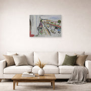 Unframed poster print of Henri Matisse's Festival of Flowers displayed in a living room, view 2
