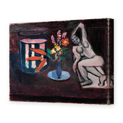 Henri Matisse's Goldfish painting reproduced as a gallery-wrapped canvas print