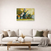 Unframed poster print of Henri Matisse's Les Boules De Neige (snowballs) displayed in a living room, view 2