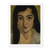 Henri Matisse's Lorette painting reproduced as a rolled canvas print