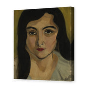Henri Matisse's Lorette painting reproduced as a gallery-wrapped canvas print