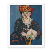 Henri Matisse's Madras Rouge painting reproduced as a rolled canvas print