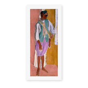 Henri Matisse's Moroccan Amido painting reproduced as a rolled canvas print