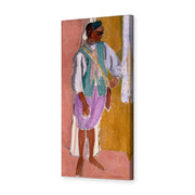 Henri Matisse's Moroccan Amido painting reproduced as a gallery-wrapped canvas print