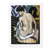 Henri Matisse's Nude's Back painting reproduced as a rolled canvas print