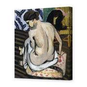 Henri Matisse's Nude's Back painting reproduced as a gallery-wrapped canvas print