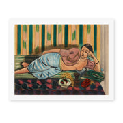 Henri Matisse's Odalisque Au Coffret Rouge painting reproduced as a rolled canvas print