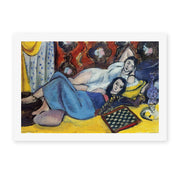 Henri Matisse's Odalisques painting reproduced as a rolled canvas print