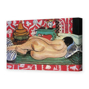 Henri Matisse's Reclining Nude Back painting reproduced as a gallery-wrapped canvas print
