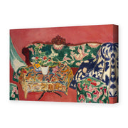 Henri Matisse's Seville Still Life painting reproduced as a gallery-wrapped canvas print