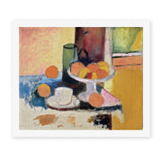 Henri Matisse's Still Life with Oranges painting reproduced as a rolled canvas print