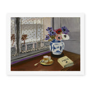 Henri Matisse's Still Life with Pascal's Pensees painting reproduced as a rolled canvas print