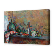 Henri Matisse's Still Life with Purro painting reproduced as a gallery-wrapped canvas print