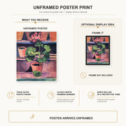 Henri Matisse - Still Life poster print size comparison display infographic
