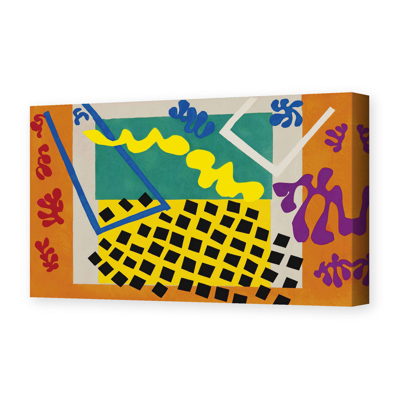 Henri Matisse's The Codomas painting reproduced as a gallery-wrapped canvas print