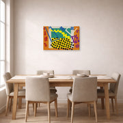 Gallery-wrapped canvas print of Henri Matisse's The Codomas hanging on a dining room wall