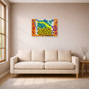 Unframed poster print of Henri Matisse's The Codomas displayed in a living room, view 1