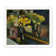 Henri Matisse's The Yellow Flowers painting reproduced as a rolled canvas print