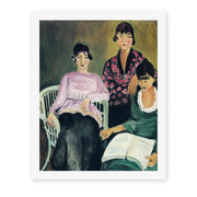 Henri Matisse's Three Sisters painting reproduced as a rolled canvas print
