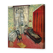 Henri Matisse's Woman on sofa or couch painting reproduced as a gallery-wrapped canvas print