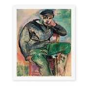 Henri Matisse's Young sailor painting reproduced as a rolled canvas print