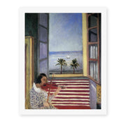 Henri Matisse's Young Woman Playing Violin painting reproduced as a rolled canvas print
