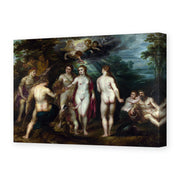 Jacques-Louis David's 'The Judgment of Paris' painting reproduced as a gallery-wrapped canvas print
