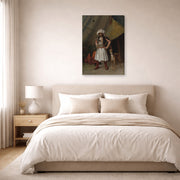 Jean-Leon Gerome - A Bashi Bazouk and His Dog - gallery wrap lifestyle bedroom