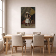 Jean-Leon Gerome - A Bashi Bazouk and His Dog - poster print lifestyle dining unframed