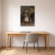 Jean-Leon Gerome - A Bashi Bazouk and His Dog - poster print lifestyle office unframed