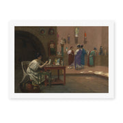 Jean-Leon Gerome - Atelier De Tanagra - canvas print hero