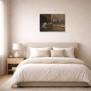 Jean-Leon Gerome - Atelier De Tanagra - gallery wrap lifestyle bedroom