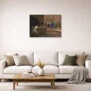 Jean-Leon Gerome - Atelier De Tanagra - poster print lifestyle living room 2 unframed