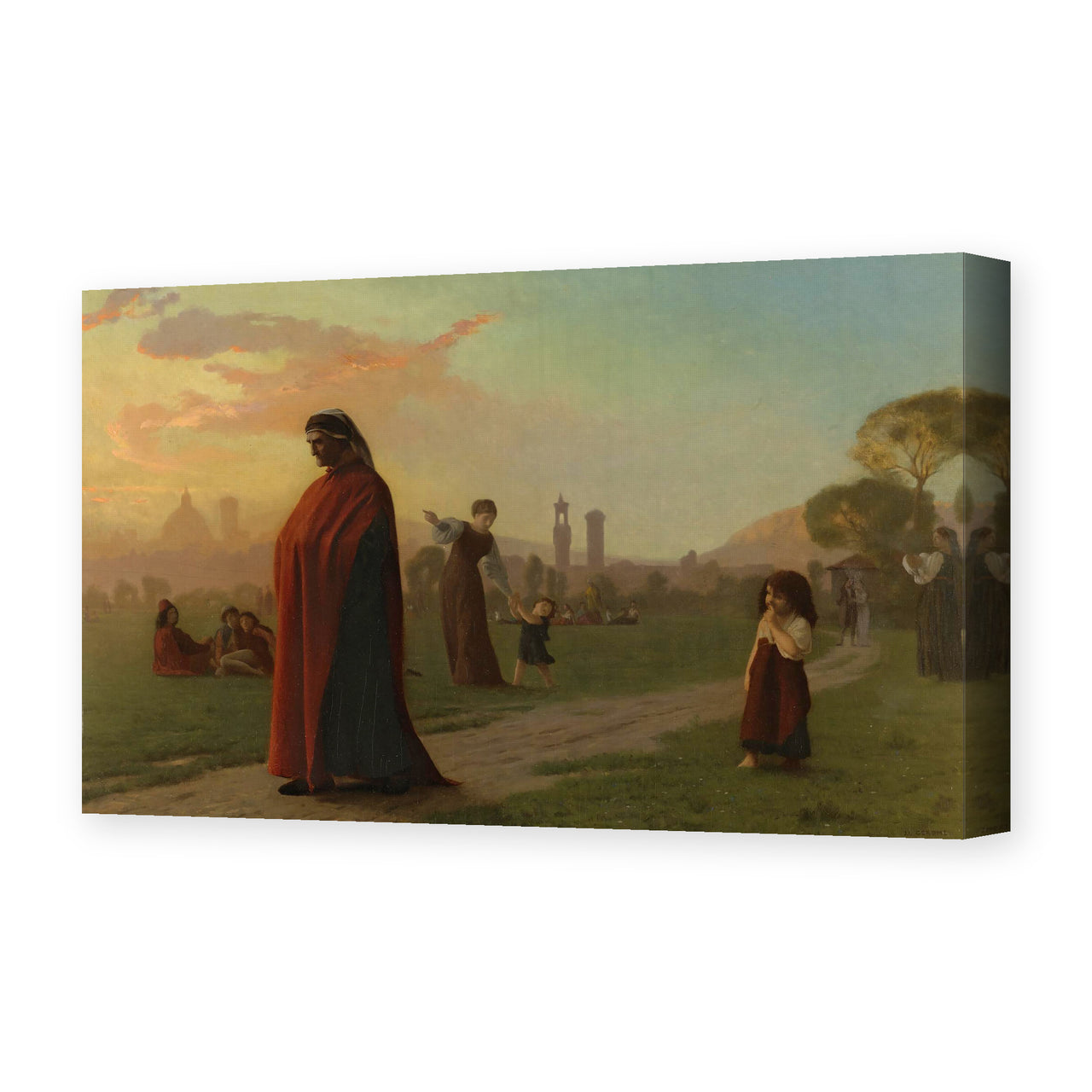 Jean-Leon Gerome - Dante [he Hath Seen Hell] - Jean Leon Gerome Dante he Hath Seen Hell gallery wrap hero