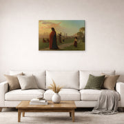 Jean-Leon Gerome - Dante [he Hath Seen Hell] - Jean Leon Gerome Dante he Hath Seen Hell gallery wrap lifestyle living room 2