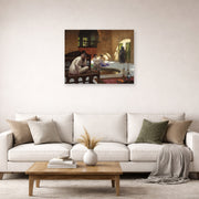 Jean-Leon Gerome - Femmes (au Bain) - Jean Leon Gerome Femmes au Bain poster print lifestyle living room 2 unframed