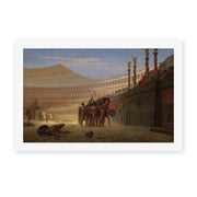 Jean-Leon Gerome - Hail Caesar We Who Are About to Die Salute You - canvas print hero