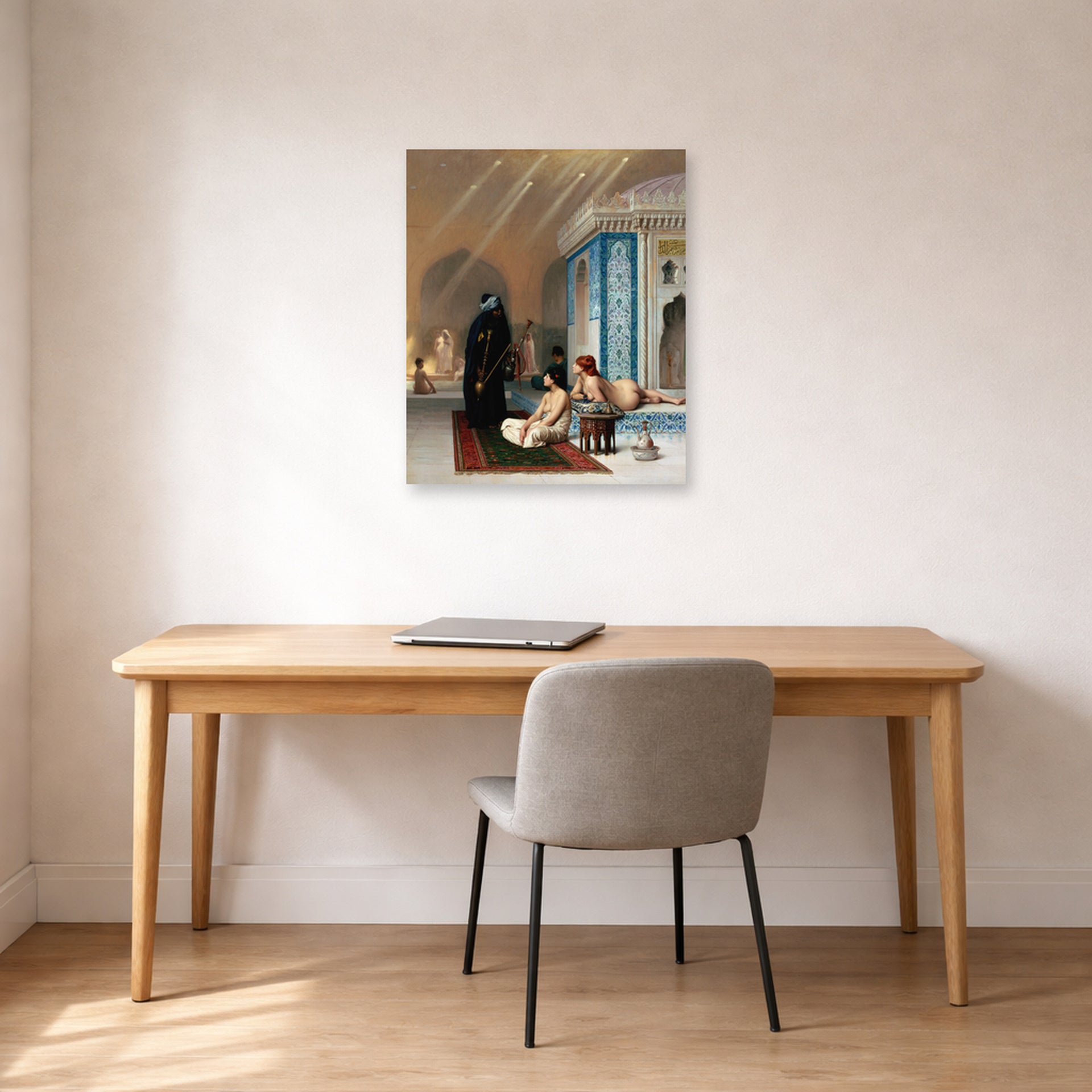 Jean-Leon Gerome - Harem Pool - poster print lifestyle office unframed
