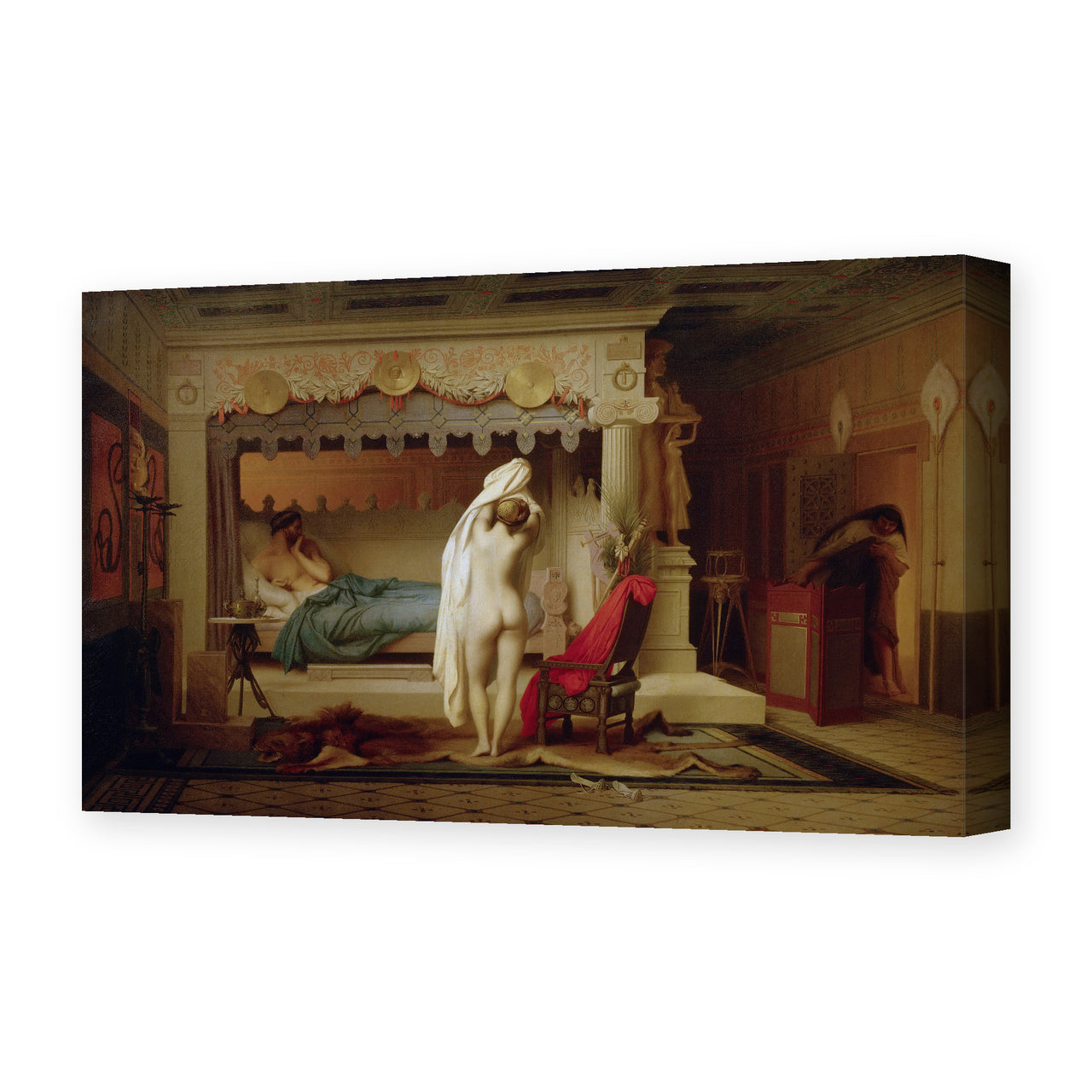 Jean-Leon Gerome - King Candaules - gallery wrap hero